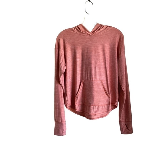 all in motion Tops - All in Motion Women’s Peach Athletic Long Sleeved Hoodie Top.  Size XL.